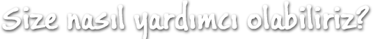Nasıl Yardımcı Olabilirim 3