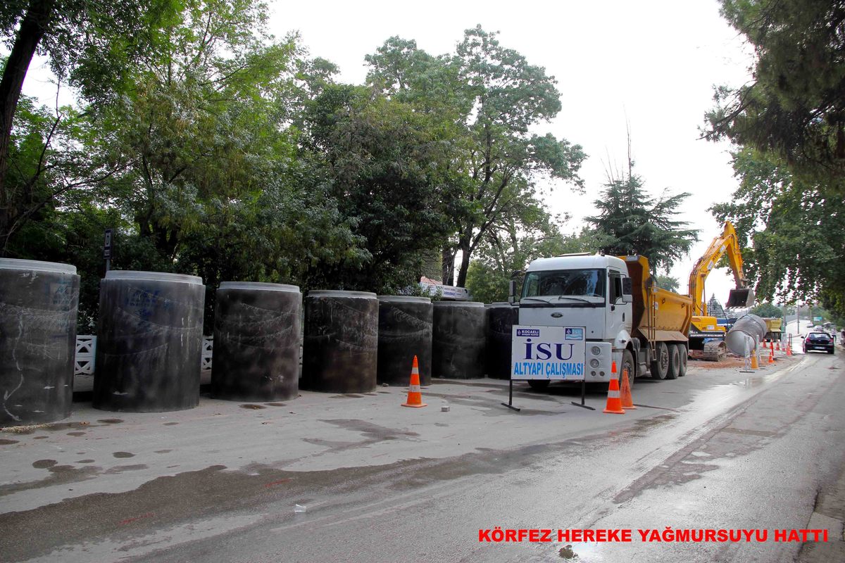 Kocaeli'de Yağmursuları Kontrol Altında:Yağmursuyu Kollektör Hatları