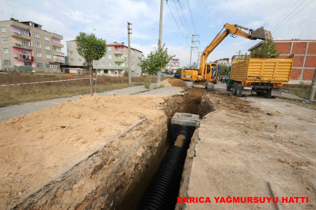 Kocaeli'de Yağmursuları Kontrol Altında:Yağmursuyu Kollektör Hatları