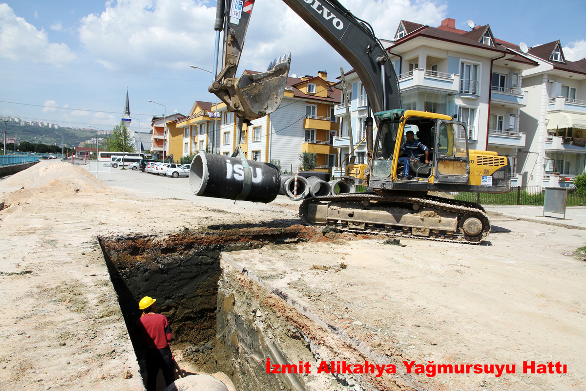 Kocaeli'de Yağmursuları Kontrol Altında:Yağmursuyu Kollektör Hatları