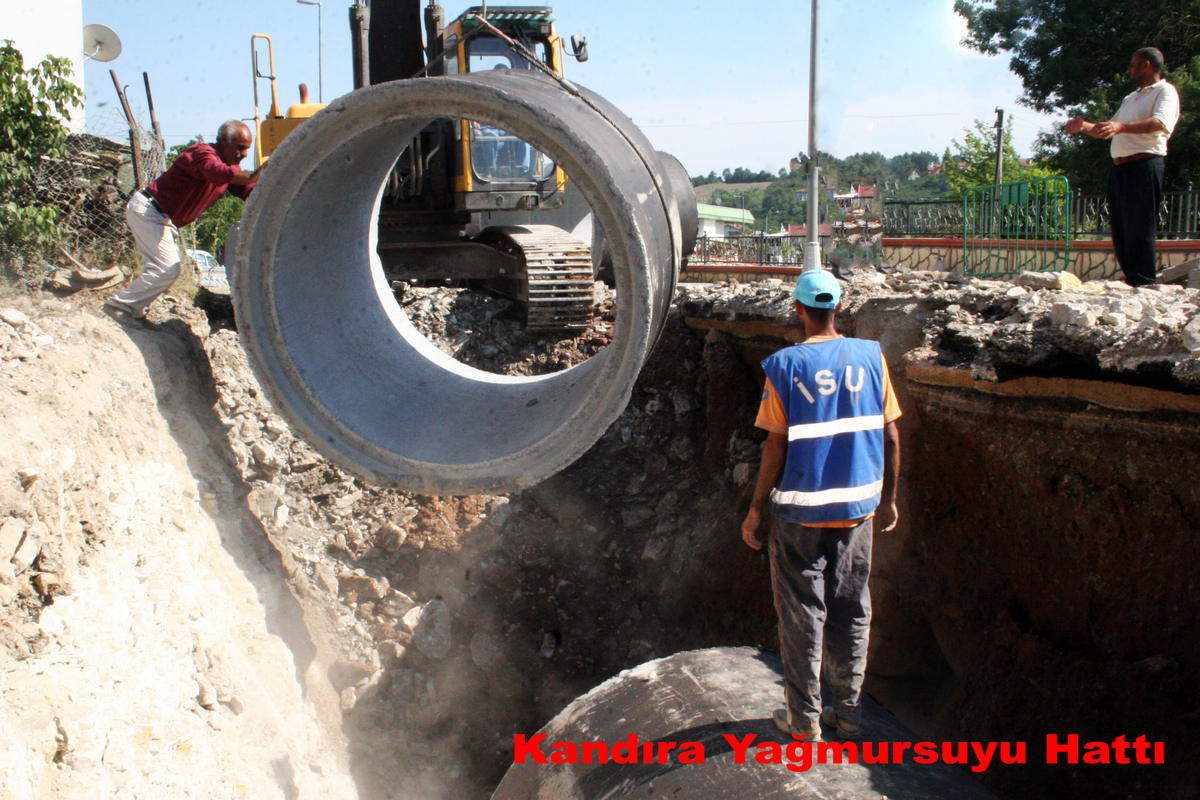 Kocaeli'de Yağmursuları Kontrol Altında:Yağmursuyu Kollektör Hatları