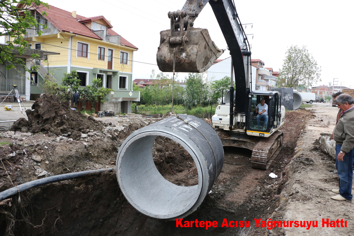 Kocaeli'de Yağmursuları Kontrol Altında:Yağmursuyu Kollektör Hatları