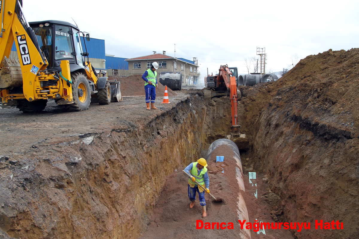 Kocaeli'de Yağmursuları Kontrol Altında:Yağmursuyu Kollektör Hatları