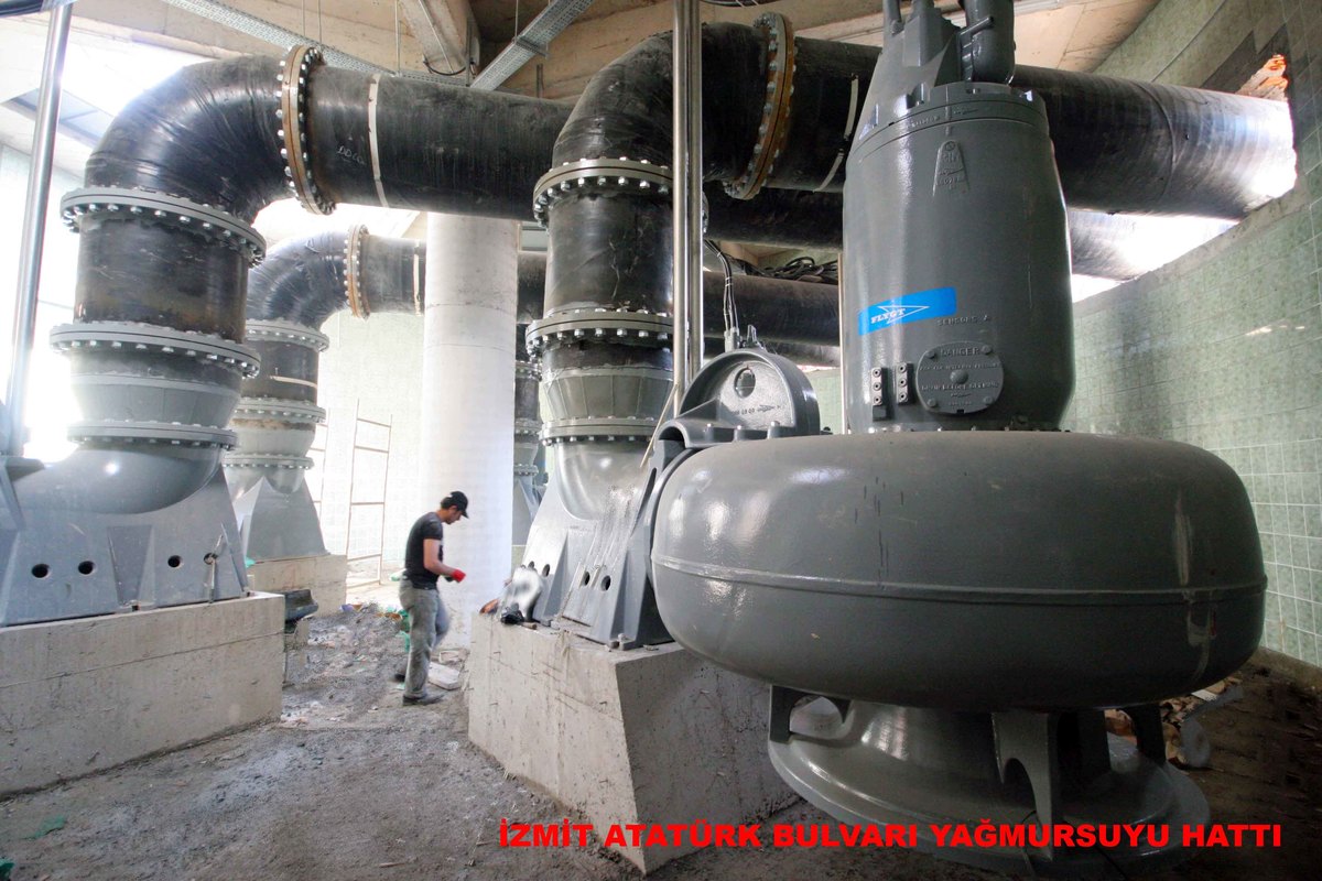 İzmit Bulvar Yağmursuyu Kollektör Hattı ve Terfi Sistemi