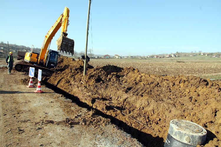 İZMİT´İN KÖYLERİ SAĞLIKLI ATIKSU ALTYAPISINA KAVUŞTU