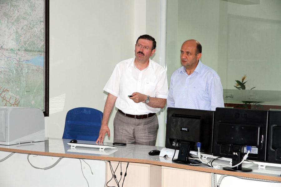 MİLLETVEKİLİ FİKRİ IŞIK, İSU´NUN TEKNOLOJİ ÜSLERİNİ İNCELEDİ