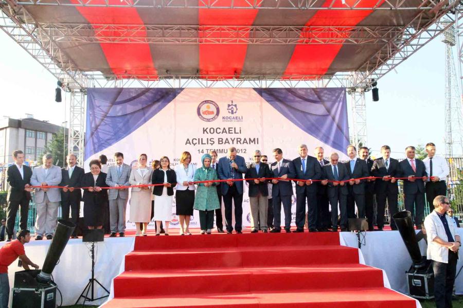 158 YATIRIM BAŞBAKAN ERDOĞAN TARAFINDAN AÇILDI