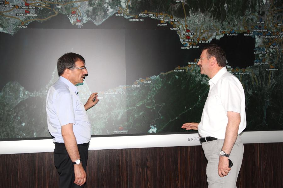 KOCAELİ MİLLETVEKİLİ İLYAS ŞEKER, İSU´DA İNCELEMELERDE BULUNDU