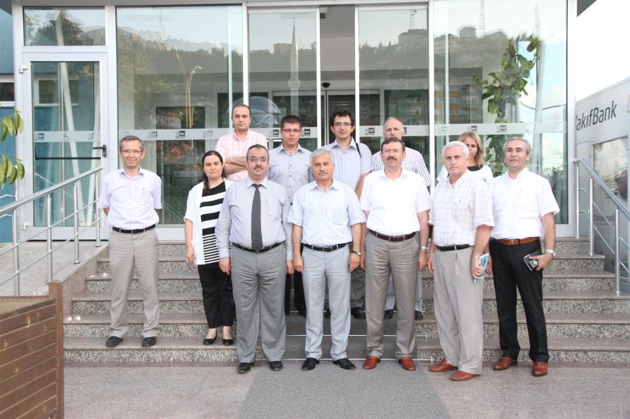 BUSKİ GENEL MÜDÜRÜ´NDEN ZİYARET