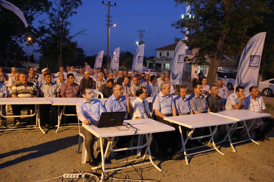 KANDIRA KABAAĞAÇ KÖYÜNDE BİLGİLENDİRME TOPLANTISI YAPILDI 