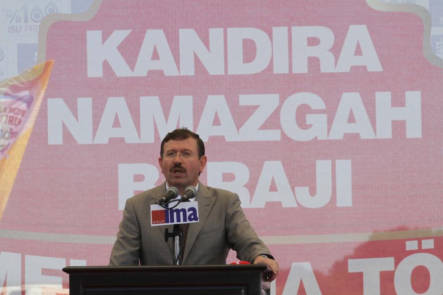 NAMAZGAH BARAJI TEMELLERİ ATILDI
