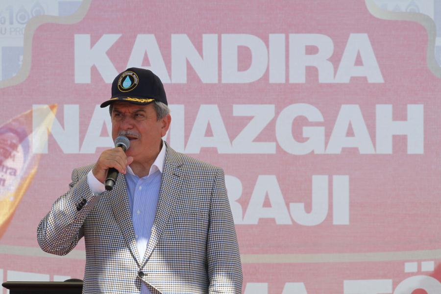 NAMAZGAH BARAJI TEMELLERİ ATILDI