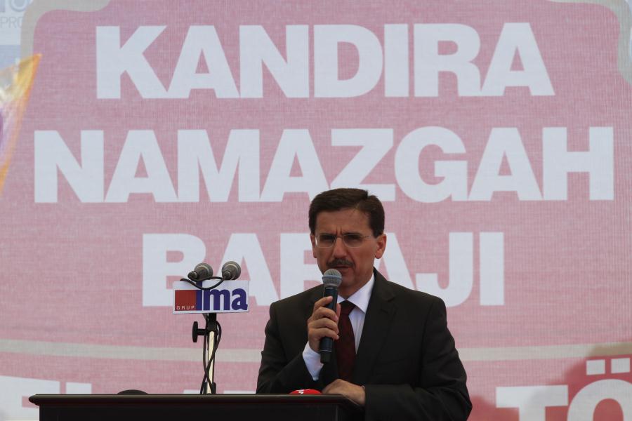 NAMAZGAH BARAJI TEMELLERİ ATILDI