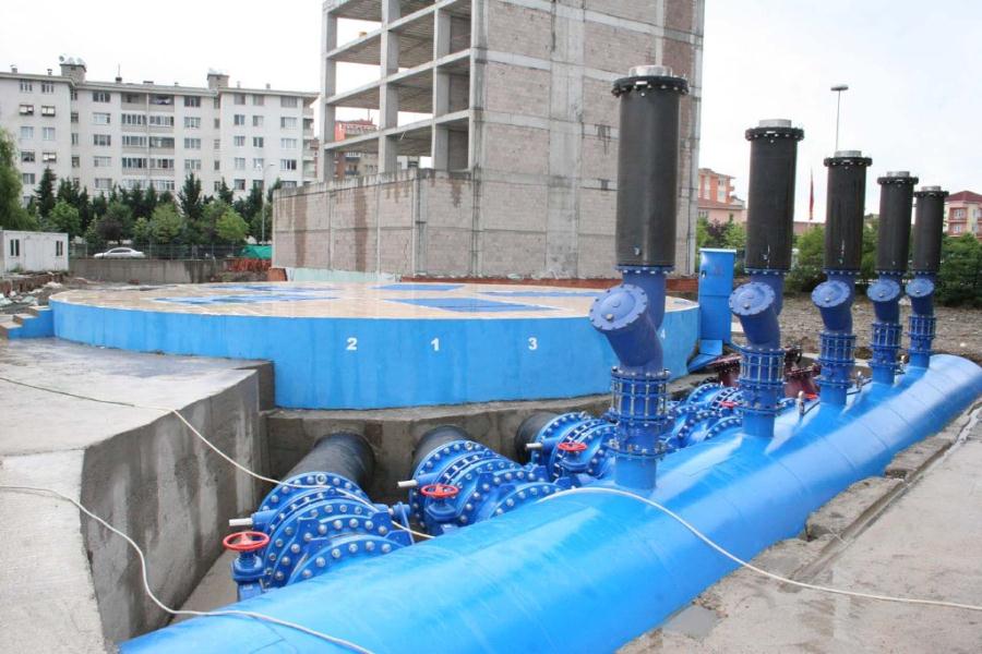  KOLLEKTÖR HATTINDA 5 POMPA İLK KEZ DEVRE DE