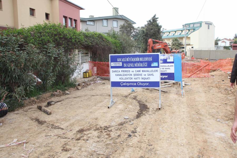 BAŞKAN, DARICA´DAKİ DEV PROJEYİ İNCELEDİ