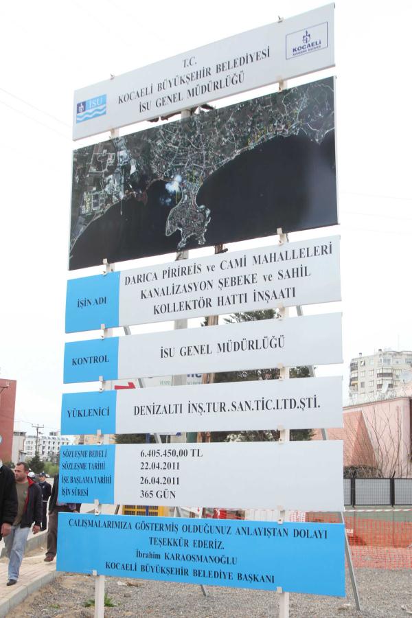 BAŞKAN, DARICA´DAKİ DEV PROJEYİ İNCELEDİ