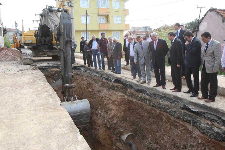 BAŞKAN, DARICA´DAKİ DEV PROJEYİ İNCELEDİ