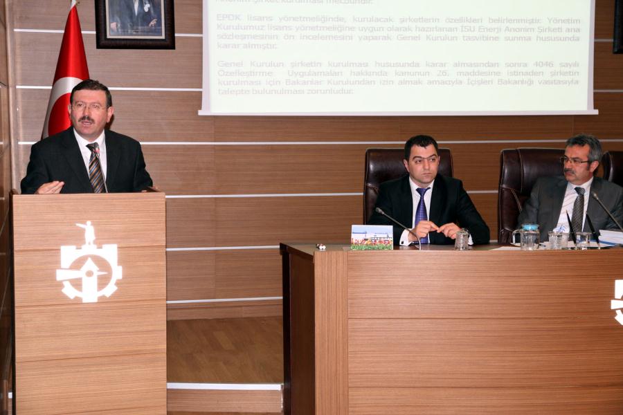 İSU ENERJİ AŞ GENEL KURULDAN ONAY ALDI