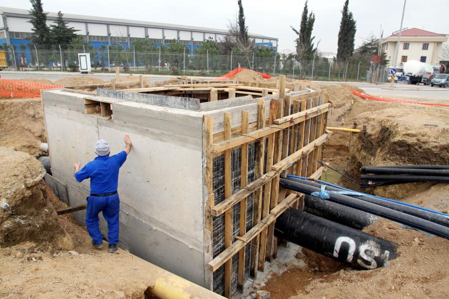 GEBZE DE 500 MM ÇAPINDAKİ İÇMESUYU HATTI YENİLENİYOR
