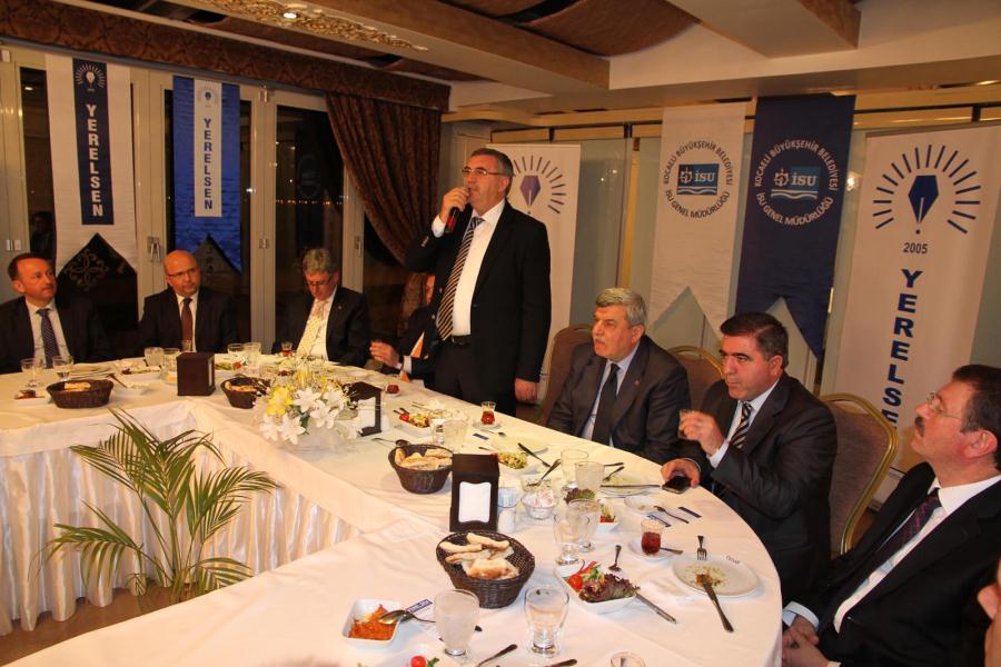YERELSEN İSTİŞARE TOPLANTISI İSU GENEL MÜDÜRLÜĞÜ´NÜN EV SAHİPLİĞİNDE YAPILDI