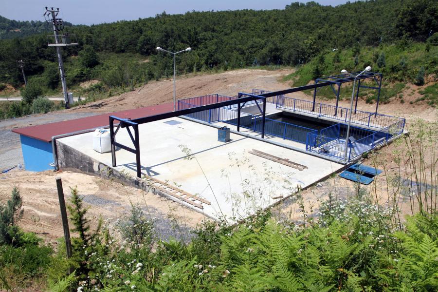 KARAMÜRSEL DE 5 KÖYE ARITILMIŞ VE BOL SU