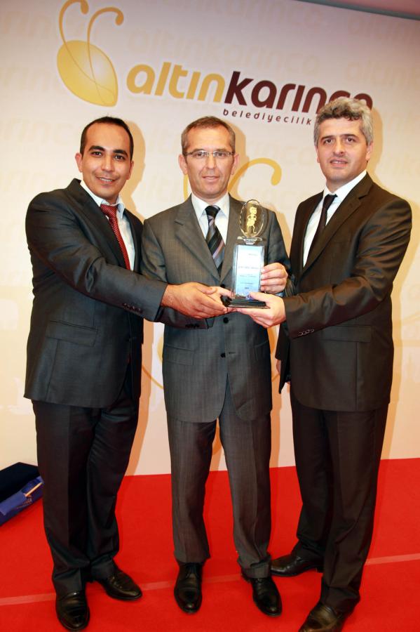 KÖRFEZ ALİHOCALAR ARITMA TESİSİ ALTIN KARINCA JÜRİ ÖZEL ÖDÜLÜ ALDI 