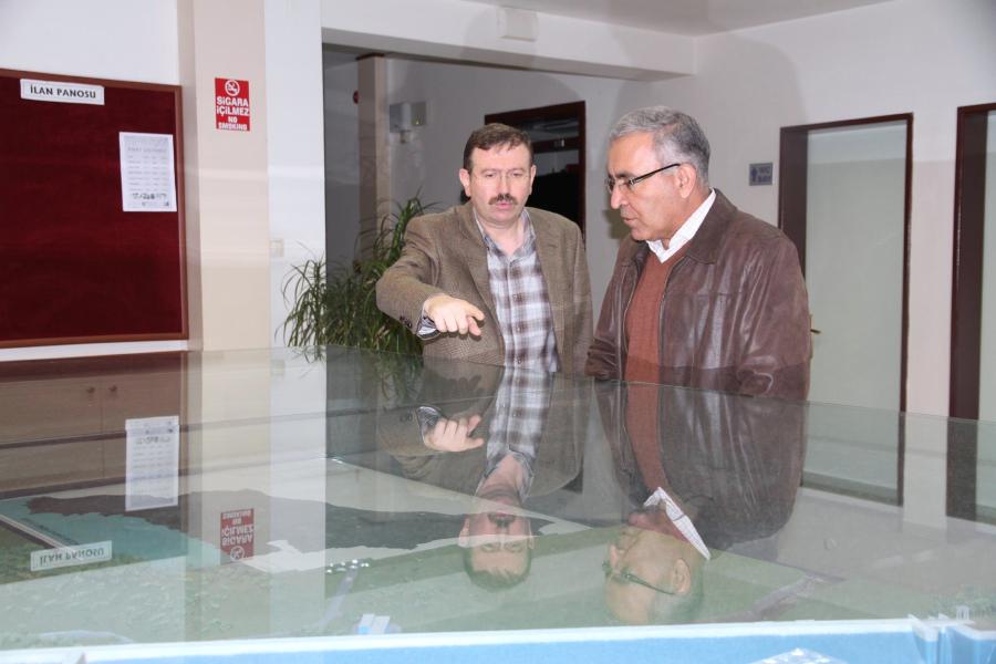 Orman ve Su İşleri Bakanlığı Su Yönetimi Genel Müdürü Prof. Dr. Cumal KINACI , İSU Genel Müdürü İlhan BAYRAM’ı ziyaret etti…