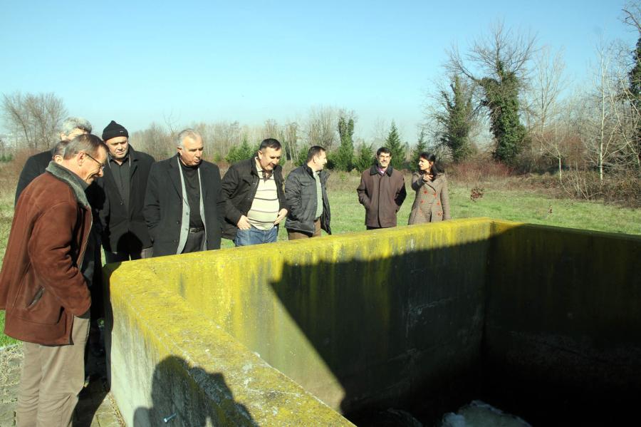 KÖY MUHTARLARI İSU TESİSLERİNİ GEZDİ