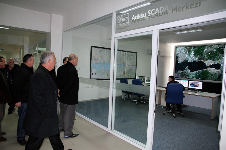 KÖY MUHTARLARI İSU TESİSLERİNİ GEZDİ