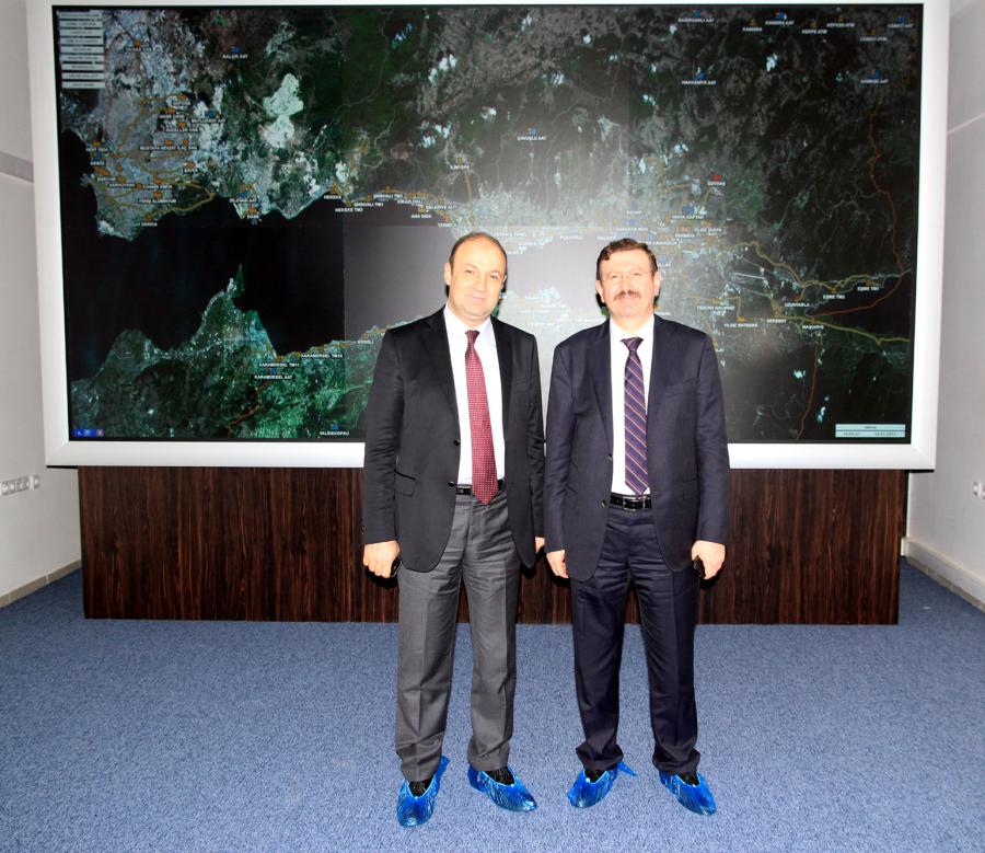 ÇEVRE VE ŞEHİRCİLİK BAKANLIĞI MÜSTEŞAR YARDIMCISI İNCELEME YAPTI