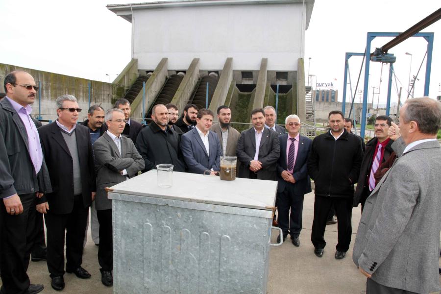 KÖRFEZ KÖY HEYETİ İSU TESİSLERİNİ İNCELEDİ