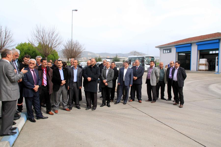 KÖRFEZ KÖY HEYETİ İSU TESİSLERİNİ İNCELEDİ