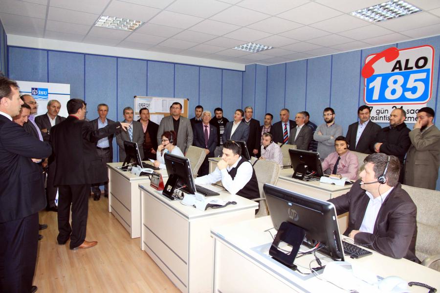 KÖRFEZ KÖY HEYETİ İSU TESİSLERİNİ İNCELEDİ