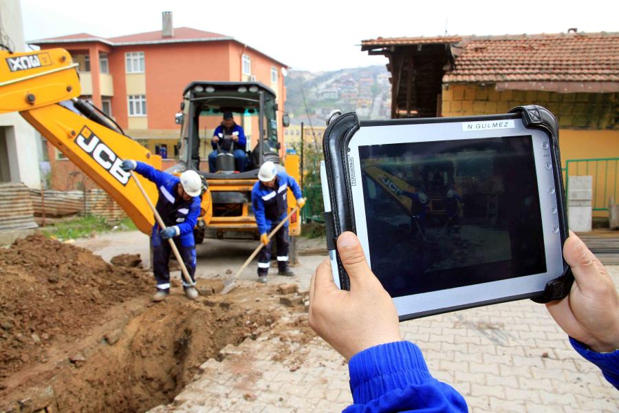 İSU GENEL MÜDÜRLÜĞÜ’NDEN BİR İLK DAHA; TABLETLİ MOBİL İŞ EMRİ SİSTEMİ