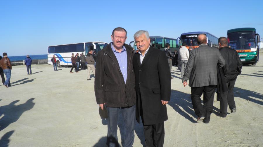 İSU YÖNETİCİLERİ, ASRIN PROJESİNİ YERİNDE İNCELEDİ