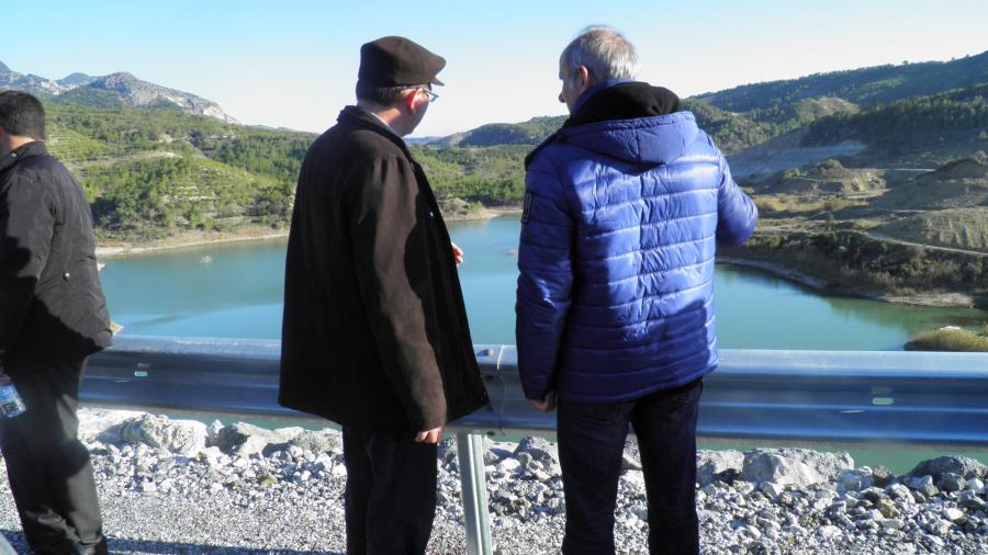 İSU YÖNETİCİLERİ, ASRIN PROJESİNİ YERİNDE İNCELEDİ