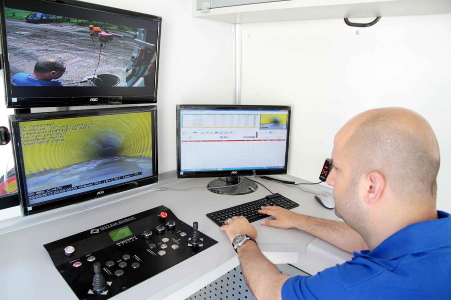 KANAL TEMİZLEME ROBOTLARI İŞBAŞINDA