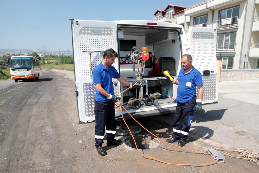 KANAL TEMİZLEME ROBOTLARI İŞBAŞINDA