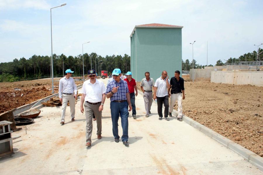 SAKARYA SASKİ YÖNETİCİLERİ İSU PROJELERİNİ YERİNDE İNCELEDİ.