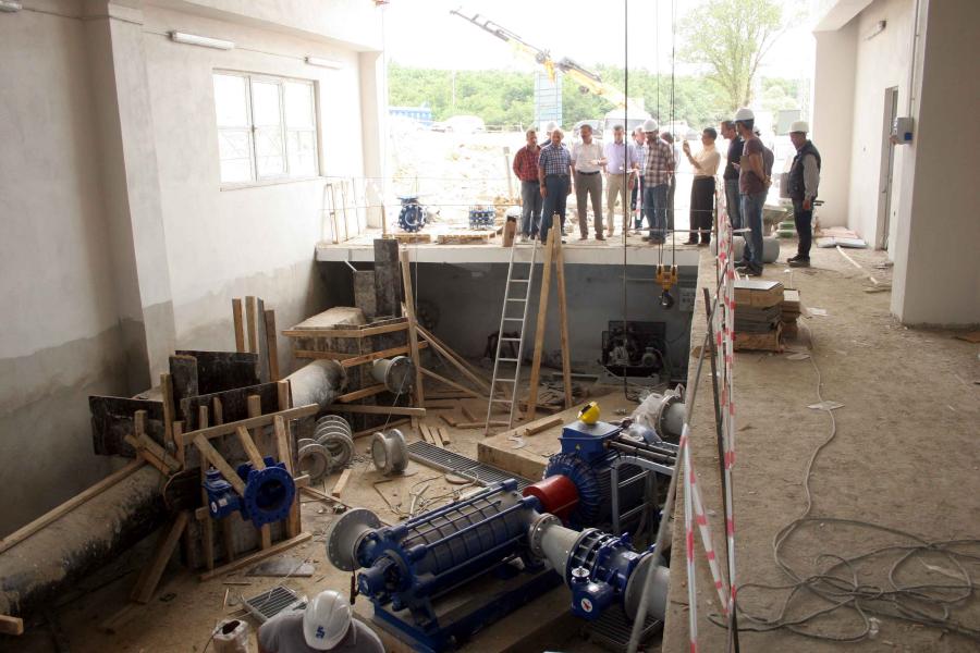 SAKARYA SASKİ YÖNETİCİLERİ İSU PROJELERİNİ YERİNDE İNCELEDİ.