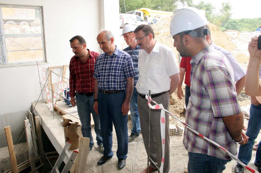 SAKARYA SASKİ YÖNETİCİLERİ İSU PROJELERİNİ YERİNDE İNCELEDİ.