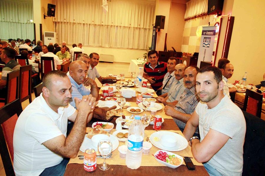 İSU, GEBZE, DARICA, DİLOVASI VE ÇAYIROVA PERSONELİNİ İFTARDA BULUŞTURDU