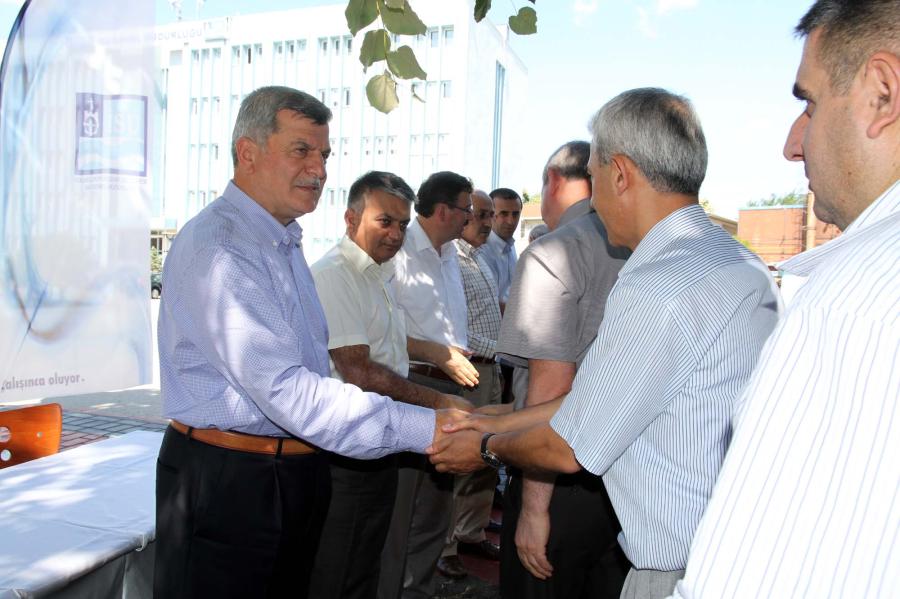 İSU’DA RAMAZAN BAYRAMLAŞMASI 