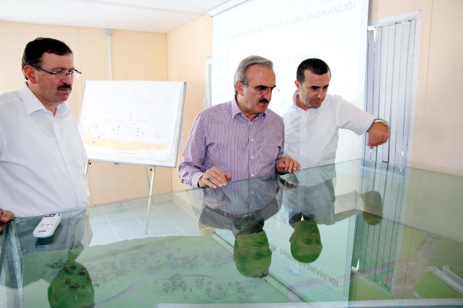 BURSA VALİSİ MÜNİR KARALOĞLU İSU’DA