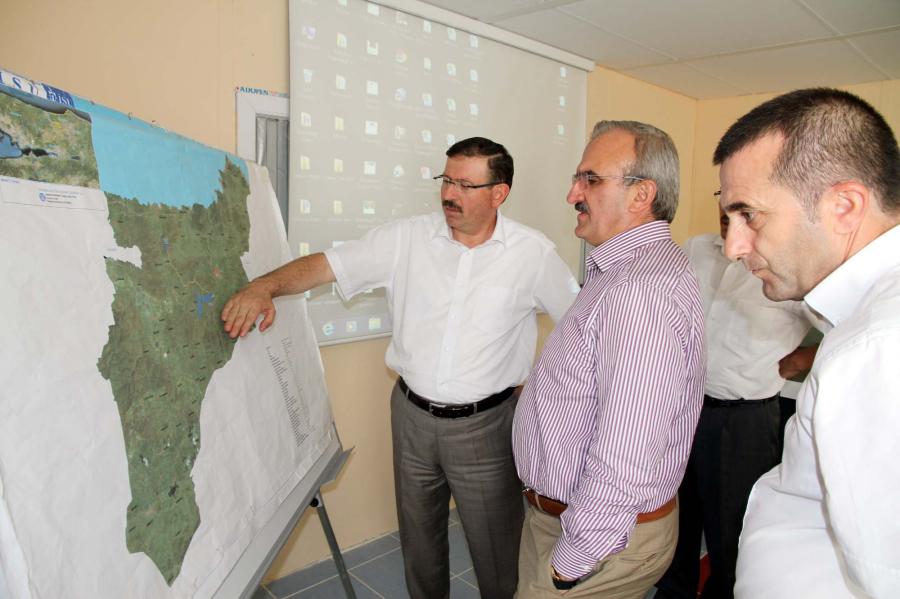 BURSA VALİSİ MÜNİR KARALOĞLU İSU’DA