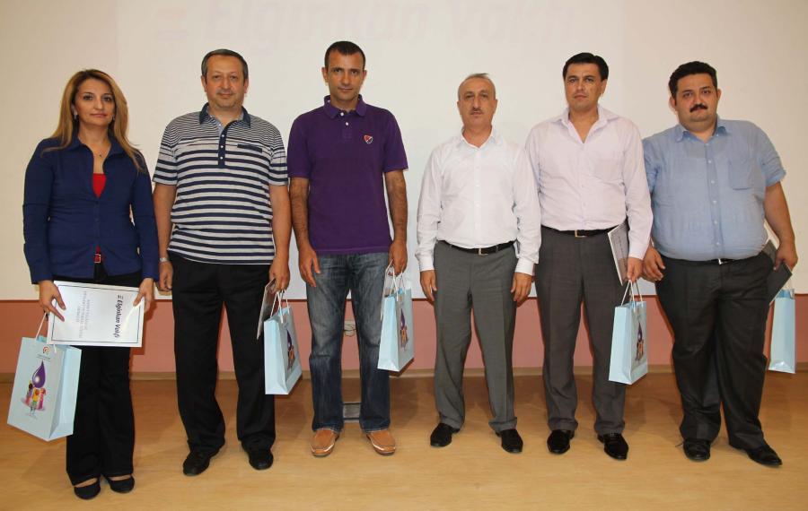 İSU EĞİTİM KURSLARI SERTİFİKA TÖRENİ YAPILDI