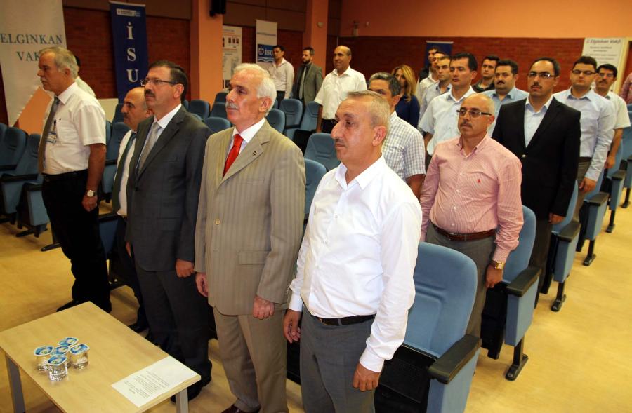 İSU EĞİTİM KURSLARI SERTİFİKA TÖRENİ YAPILDI