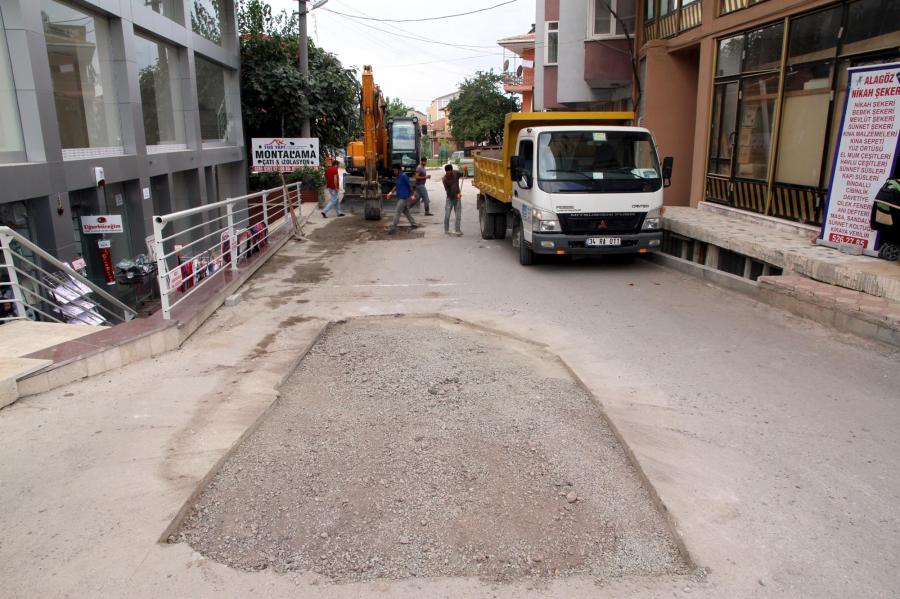 ARIZA SONRASI ASFALT TAMİRİ YAPIYORUZ
