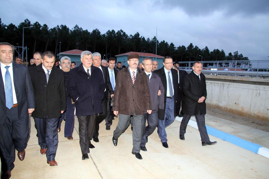 CEBECİ İLERİ BİYOLOJİK ATIKSU ARITMA TESİSİ HİZMETE GİRDİ