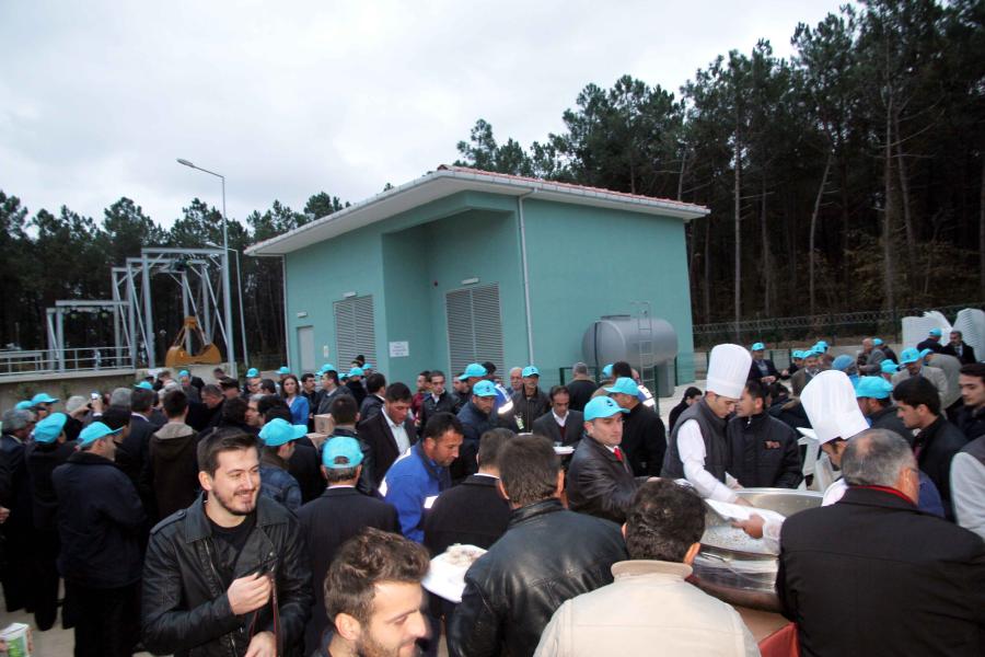 CEBECİ İLERİ BİYOLOJİK ATIKSU ARITMA TESİSİ HİZMETE GİRDİ